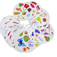 Wholesale Animal Letter Memory Card Fun Matching Playing Card Educational Early Learning for Children Card Games Game Card - Image 4