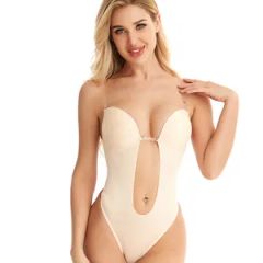 Floral Lace Plunging Strapless Teddy Lingerie Bodysuits Womens Lingerie - FUZHOU ELIM TEXTILE CO., LTD.