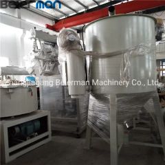 Model 5.5kw Mixing 36kw Heating Power Vertical Stainless Steel Plastic Pellets Coloring Mixing Drying Machine - Image 2