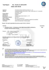 TUV Certificate certificate from ZHEJIANG ZHIGAO SPORTING GOODS Co., LTD.