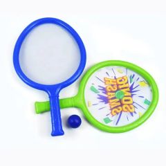 Children s Color Printing Plastic Racket PVC Plastic Toy Tennis Racket - Image 5
