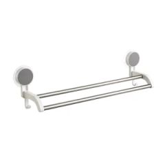 Bathroom Vanities Storage Holders Wall Mounted Storage Racks Bathroom Racks Adhesive Metal Towel Rack - Image 1