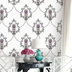 High Quality Flower Paper Base Wallpaper Decor 3D PVC Wallpaper - Image 5