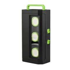 3 Handheld Flood Lamps Set with Durable Charging Case LED Work Light - Image 2