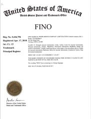 Certificates certificate from Fino Musical Instruments Company Limited