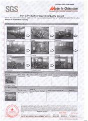SGS certificate from Jiangsu Gather Power Industry Co., Ltd.