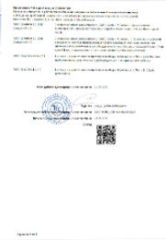 Our certificates certificate from Hebei Yaozun Automotive Parts Co., Ltd