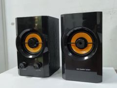 Classical Wooden Box USB 2.0CH Speaker System HS Code 85182100 Model NO. GW-WD10 Port: Shenzhen, China Type Video Game Player - Image 1