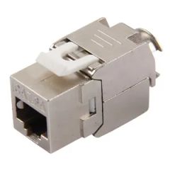 Telemax FTP Keystone Jack STP CAT6 CAT6A Shielded Network Module RJ45 - Image 1