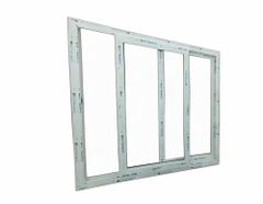 6 Feet UPVC Sliding Window Frame Form Rigid Color White Height 6 Feet Durability High Shape Rectangular Open Style - Image 3