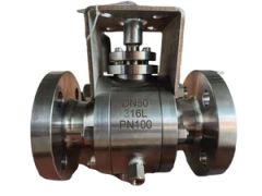 Reliable Forged Steel Ball Valve for Fluid Control Solutions Specification 1m Model NO. Q47F/Q47Y Stem Thread Position N - Image 1
