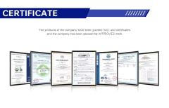 Certificate certificate from Qingdao Klyomo Chemical Company Limited