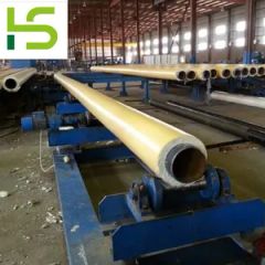 Heating PU Polyurethane Foam Pre-Insulated Plastic HDPE PE Jacket Casing Shell Pipe Extrusion Line Machine Extruder - Qingdao Interplast Machinery Co., Ltd.
