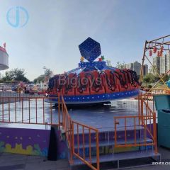 Crazy Dancing Amusement Park Rides Flying Turntable Huly Gully Ballerina Rides - Image 4
