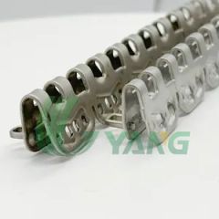 UYANG Butterfly Belt Fastener Silver 1Y MOQ100 15D Color Silver Origin China HS Code 7326909000 Transport Package Boxes Head Type Belt Fastener - Image 5