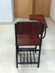 Student School Chair with Writing Pad Tablet Rotary Fixed Folded Folded Origin Foshan Condition New Model NO. TF87 Writing Tablet - Image 3