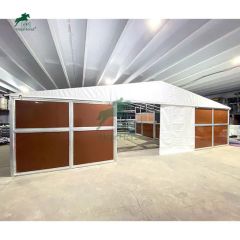 Safe and Strong Portable Galvanized Horse Stable Panel Stall Horse Equipment - Image 2