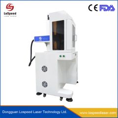 Exhibition Price Fiber Laser Marking Machine with Full Enclosed for Metal Materials Engraving - Dongguan Hispeed Laser Technology Ltd.
