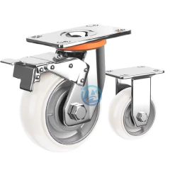 High Temperature Resistant Caster Wheel, Swivel, Stainless Steel - Jinan Hongsheng Industry Development Co., Ltd