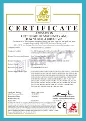 CE Certificate certificate of MECCA POWER CO., LTD. – certificate photo, supplier certificates section