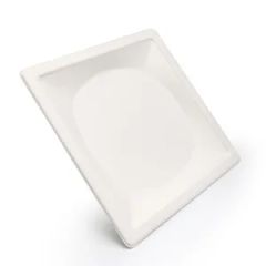 Eco-Friendly Disposable Kitchen Sets Plates Bagasse Square Plate Sugarcane Tableware Plates - Image 3