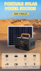 Solar Power System 300W Portable Inverter with Car Jump Starter Function - Image 6
