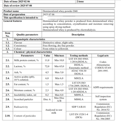 Demineralised whey powder - Image 1