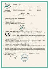 CE Certificate for AC Motor certificate from Hangzhou ANG Drive Co., Ltd.