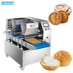 Puff Pastry Choux Custard Cream Cake Injection Forming Machine Processing Line - Image 5