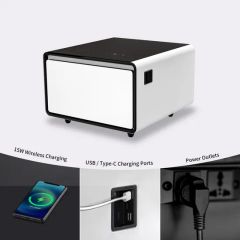 Stylish Multifunctional Smart Coffee Table Bedside Table - Image 5