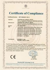 CE2 certificate from Shenzhen GIP Company Limited