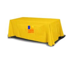 Custom Design Printing Sports Event Promotion Trade Show Exhibition Table Cloth - Shanghai Jin Tu Graphic Production Co., Ltd.