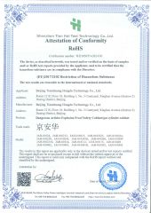 ROHS certificate from Tianjin Weipeng Security Facilities Co., Ltd