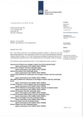 Certificate certificate from Nantong Diagnos Biotechnology Co., Ltd.