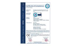 CERTIFICATE OF COMPLIANCE certificate from NANJING JSC TRADING COMPANY LIMITED