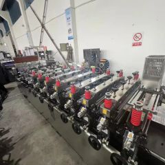 Multifunctional Computer Controlled 3 Side Sealing with Gusset Pouch Double Feeding Zipper Plastic Tea Bag Pouch Making Machine - Image 3