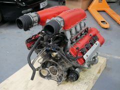 2004-09 Ferrari F430 Complete Engine F136E Year 2004 Engine Model F136e Vehicle Model Ferrari F430 Transport Means Freight Train, Ship, Trucks and Cars - Image 1