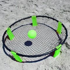 Mini Outdoor Roundnet Balls Volleyball Spike Game Set Bouncy - Image 5