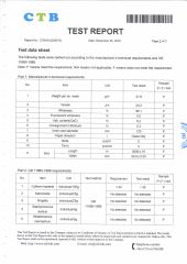 TEST REPORT-2 certificate from Shenzhen Sunshine Industrial Co., Limited