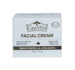 Canvita 6 in 1 Face cream all ingredients that you need for beauty- Made in Canada - Image 3