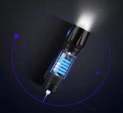 Waterproof Pocket LED Flashlight with Clip Rechargeable Flashlights for Emergencies, Camping with USB Rechargeable - Image 6