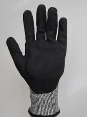 Impact Cut Resistant TPR Work Gloves Origin China Length Medium Size Customized Model NO. HY009 Color Customized Specification - Image 4