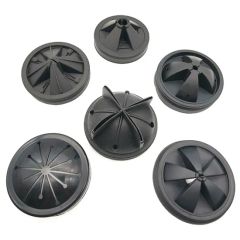 87mm NBR60A Garbage Disposal Splash Guard Sink Baffle Voltage - Capacity - Origin China Trademark DLYY HS Code 4016931000 - Image 1