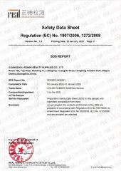 EU certificate from Guangzhou Startalk Nail Technology Co., Ltd.
