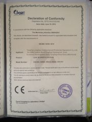 CE certificate certificate from Tongling Longshun Environmental Protection Equipment Co., Ltd.
