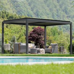 Outdoor Luxury Design Modern Pergola Motorised Aluminium Bioclimatic Gazebo - Zhejiang Juhong Industry Co., Ltd