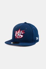 Custom Navy 59FIFTY-Style Fitted Baseball Cap | Premium Embroidered Team Hat - Image 2
