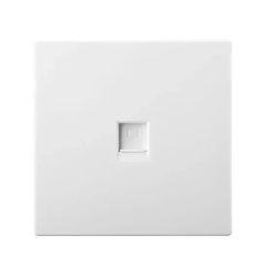 Face Plate for RJ45 Keystone Jacks Telecom Parts Single Port Socket - Image 1