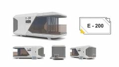 Site Office Space Capsule House, GI Sheet, 40 ft Supply - Image 3