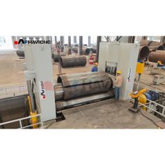 W11s Series Upper Roller Universal Plate Rolling Machine 3 Roller CNC Hydraulic Plate Bending Machine - Nantong Havi Cnc Machinery Co., Ltd.